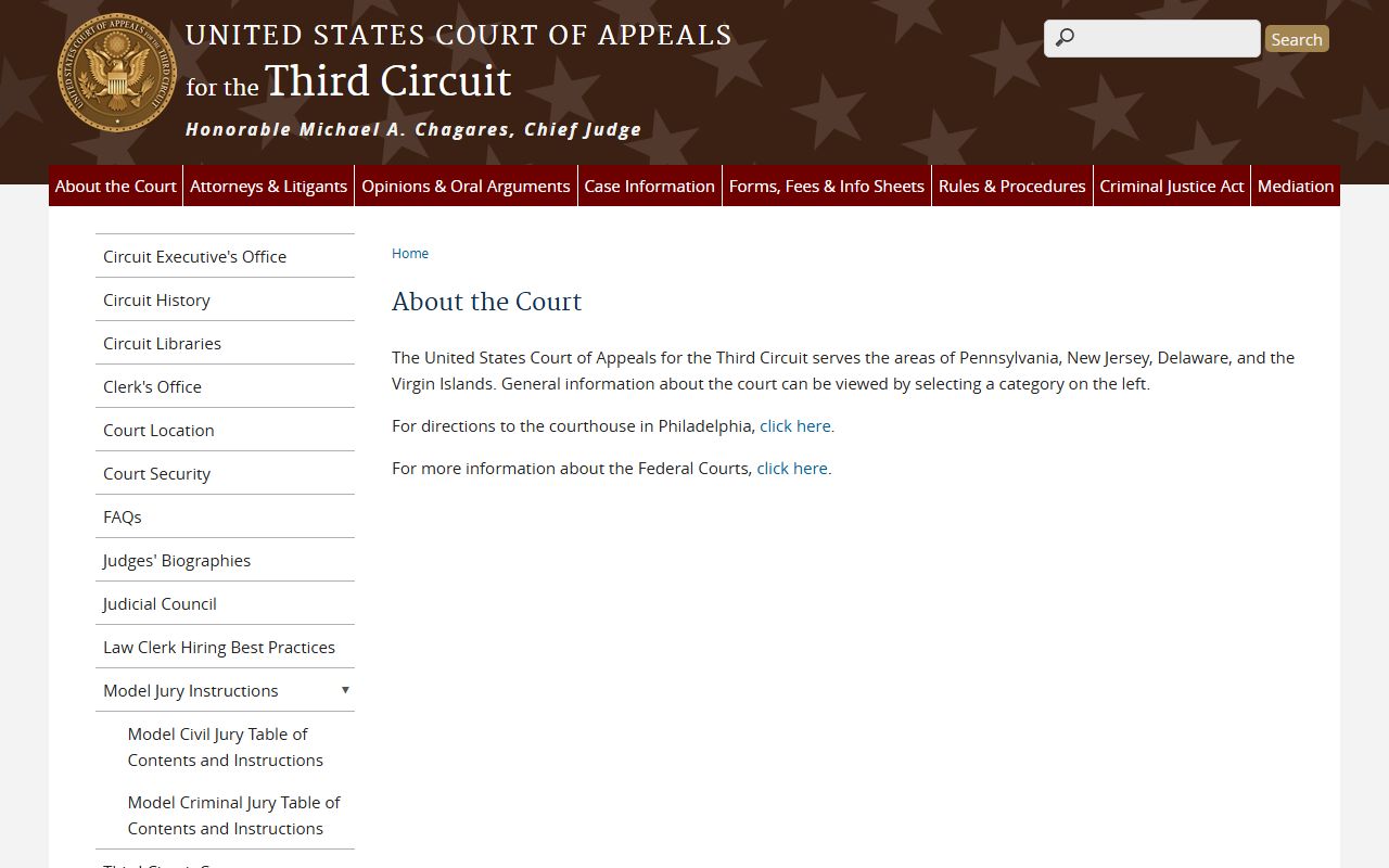 Snyder County Court of Common Pleas and Third Circuit appeals source