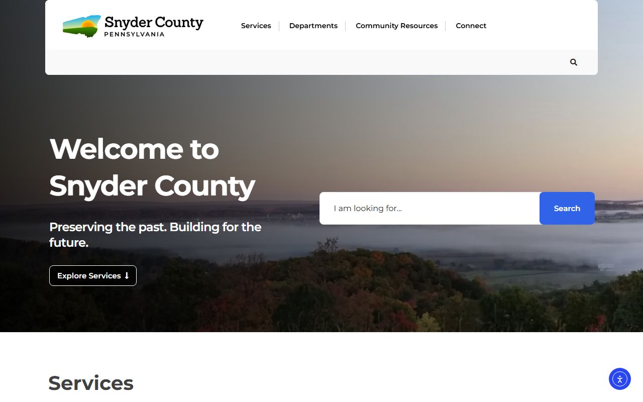 Snyder County court records official county homepage